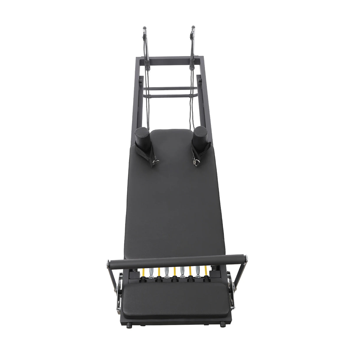 Foldable Pilates Reformer Machine Portable. Multifunctional Yoga Fitness. Grey/Black Use in Homes/Offices/Yoga Studios/Gyms - Myaccessoriesstore