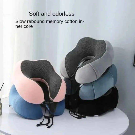 1pc U Travel Memory Cotton Pillow for Neck.