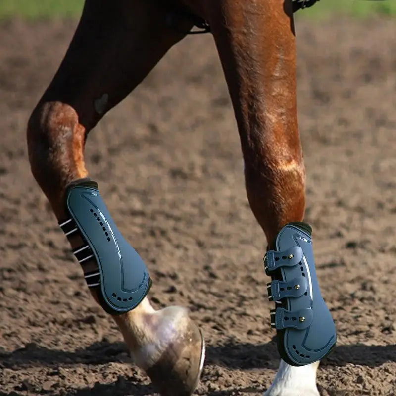 Sport Boots For Horses. Horse Leg Protectors. Breathable Front Leg Guard. Shock-Absorbing Sport Boots. Horse Leg Wraps