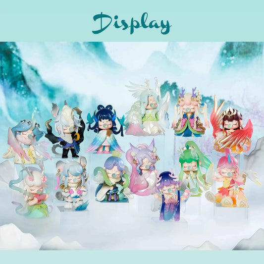 Rolife Nanci Blind Box Oriental Mythological Creatures. Action Figure Collectible Doll Toys Surprise Box for Kids, Friends, Adults
