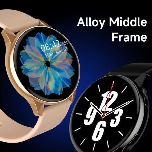 1pc New Full-Touch High-Definition Men's and Women's Sports Smartwatch. Features Wireless Dialing, Answering Calls, Motion Tracking, Music Control. Suitable for Android & iPhone, Christmas/New Year/Birthday Watch Gifts