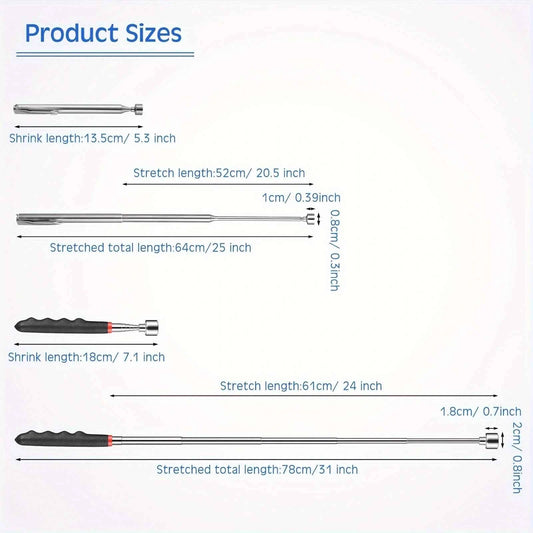 Telescopic Magnet Picking Tool for Hard to Reach Areas