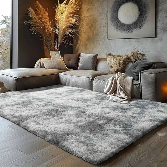 VIKAMA Ultra-Soft Puffy Rug Indoor Floor Mat, for any room of the home