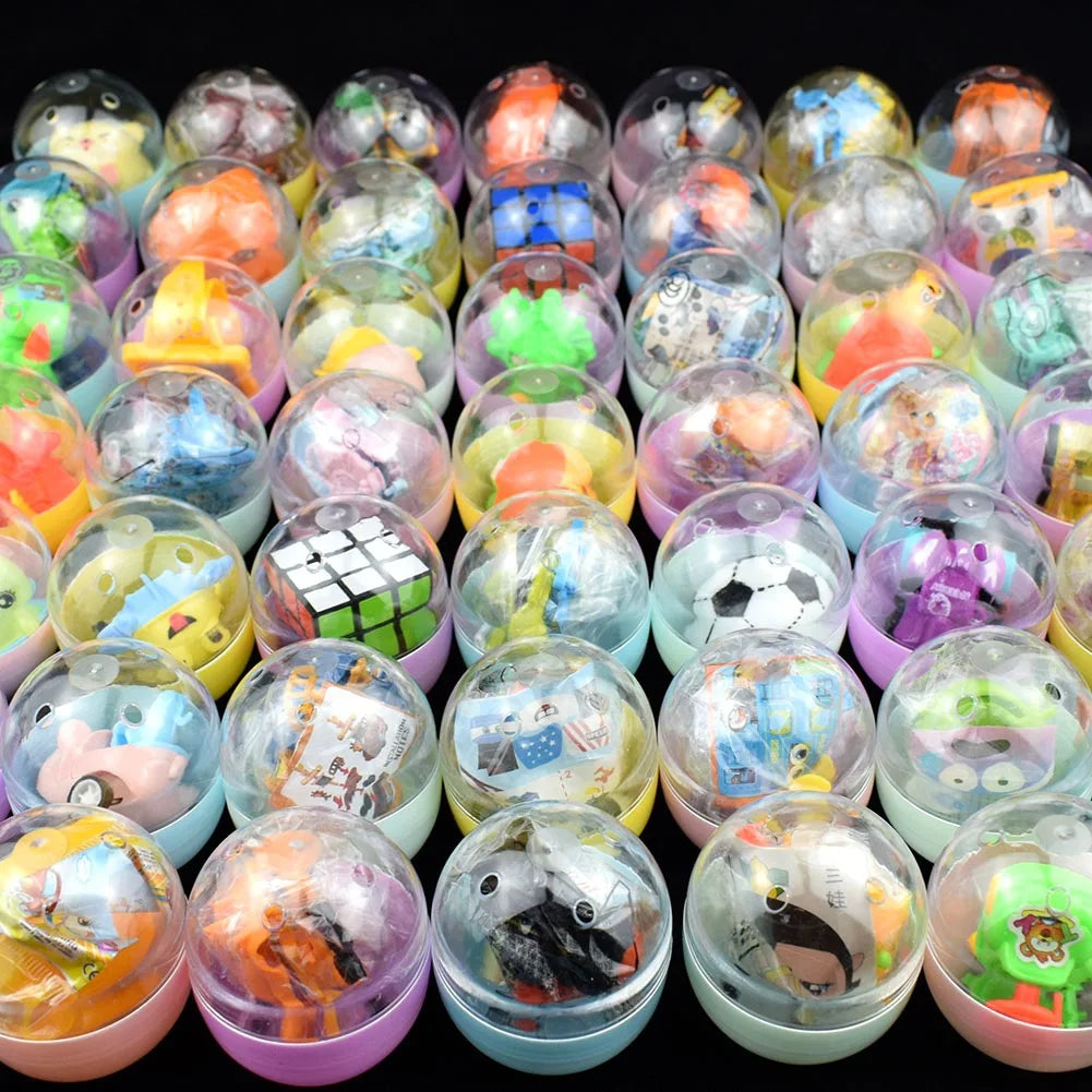 10-30Pcs Candy Color Gacha Surprise Blind Box for Kids. Birthday, Halloween, Christmas, Carnival, Party, Gift ,School Reward