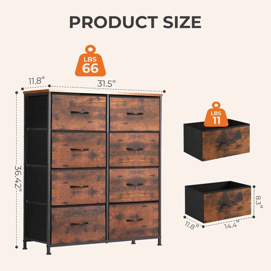 MCQ 8 Drawers Cabinet.