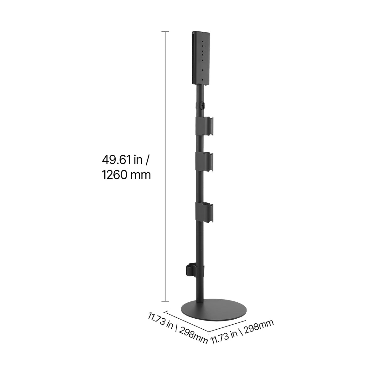 Vacuum Stand Compatible With Dyson Stable Holder with 4 Hooks for Dyson DC30/31/34/35/58/59/62/74 Cordless Upright - Myaccessoriesstore