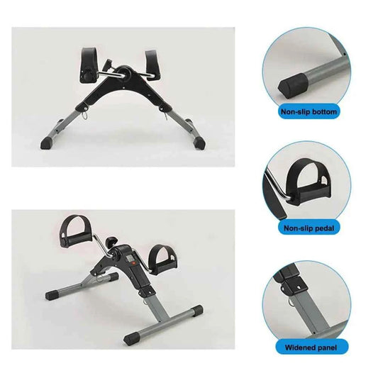 Exercise Bike with Adjustable Resistance With LCD.  For the Elderly and for Rehabilitation. It is a Bicycle Hand and Leg Trainer