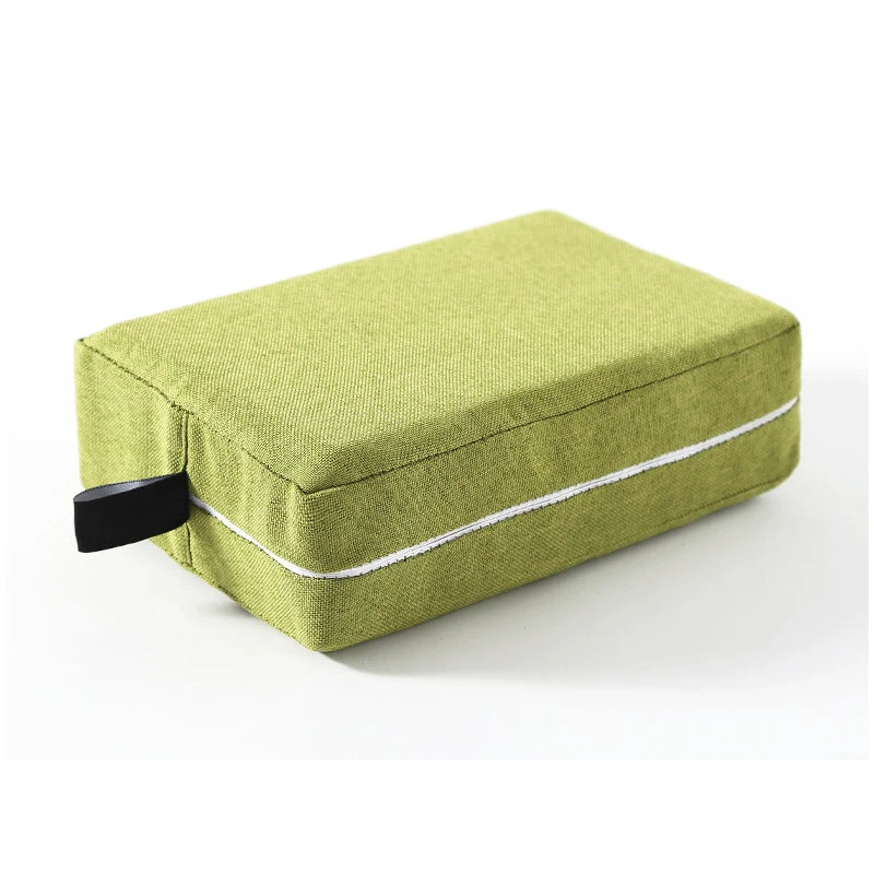 EVA Yoga Block Set, Pilates Brick Fitness Belt Set for Exercise. Training Block Brick, Stretching Belt With Bag