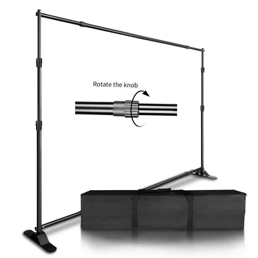 Background Stand Photo Frame Photography Crossbar Wedding Outdoor Bithday Decoration School Photographic Backdrop Party