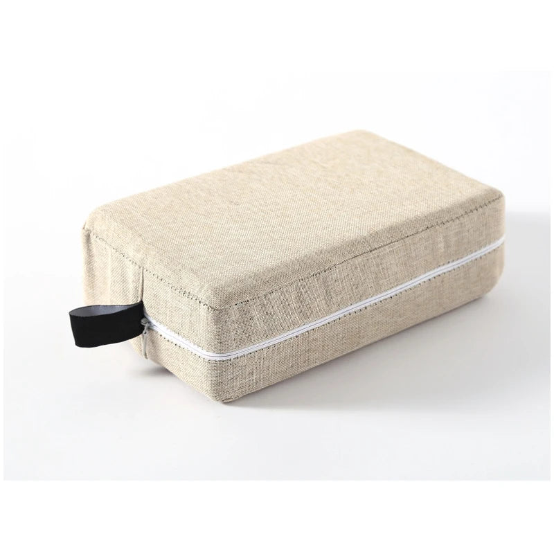 EVA Yoga Block Set, Pilates Brick Fitness Belt Set for Exercise. Training Block Brick, Stretching Belt With Bag