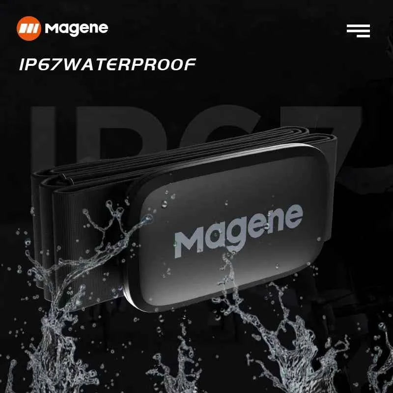 Magene Mover H64 Heart Rate Sensor. Dual Mode and Bluetooth With Chest Strap.