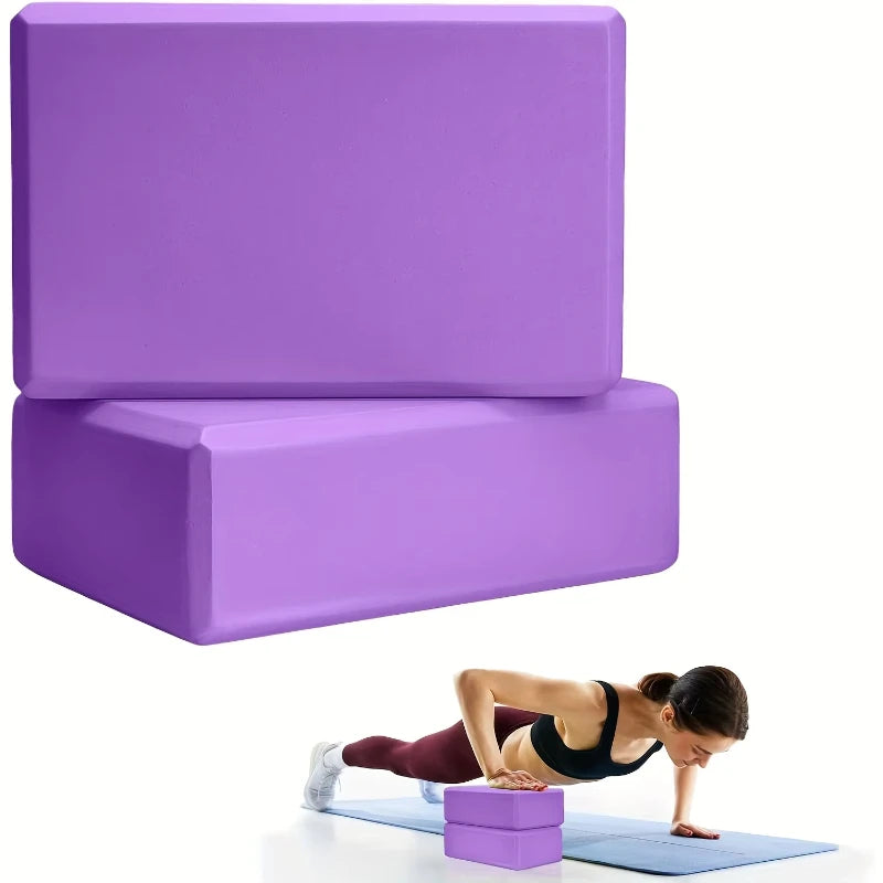 2/1pcs Yoga Building Block Cubes.  Pilates Bricks Reinforcement.
