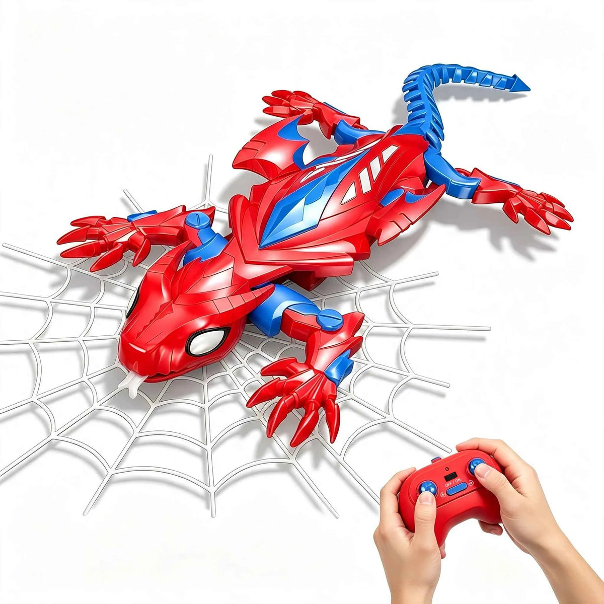 Hotfree Wall Crawler Gecko Lizard, Rechargeable Remote Control Robot Kids Toys, Spider RC Wall Climbing Toys