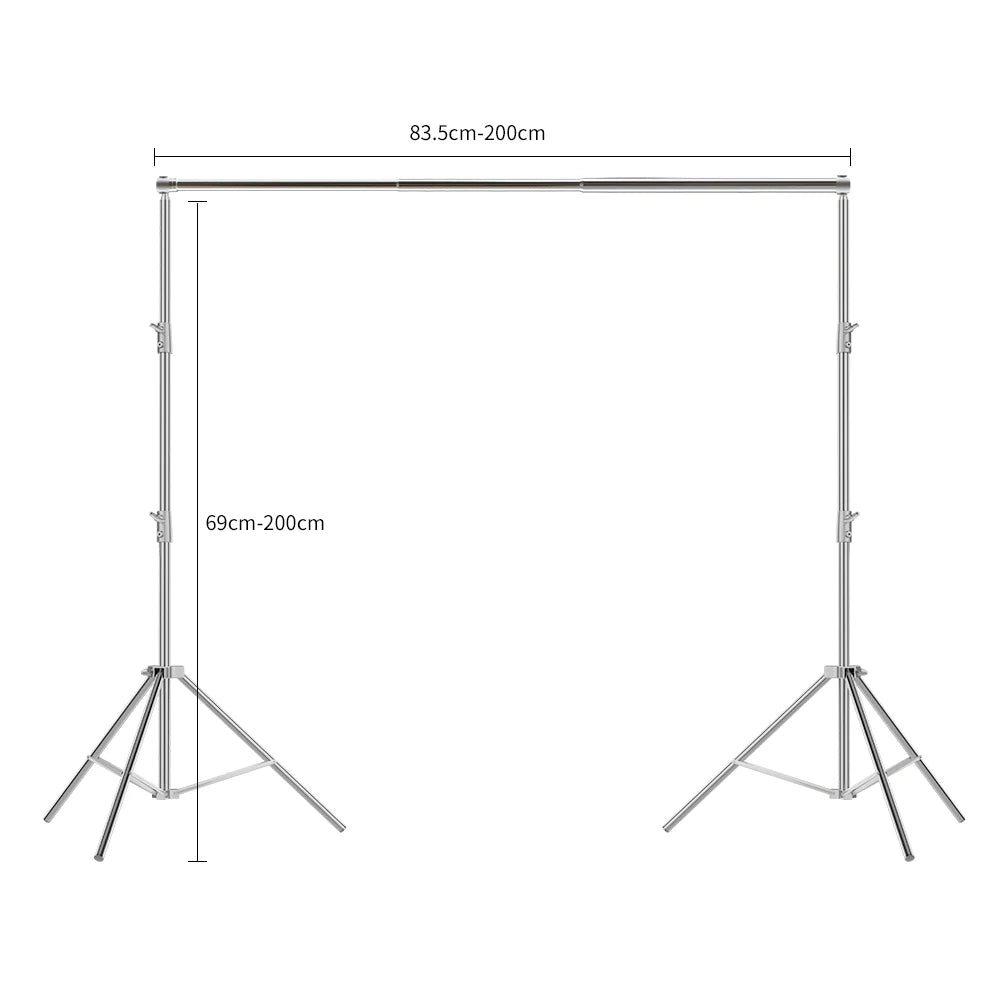 Background Stand Photo Frame Photography Crossbar Wedding Outdoor Bithday Decoration School Photographic Backdrop Party - Myaccessoriesstore