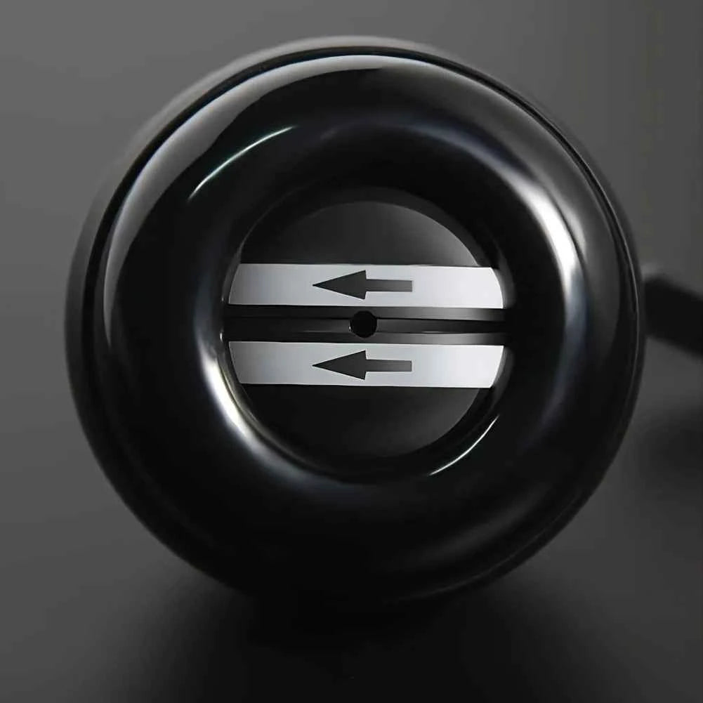 Self-Starting Black Wrist Gyro Ball: Strength Trainer for Adult Wrist, Forearm, and Finger Muscles –  Fitness Equipment for Strengthening Bones and Muscles