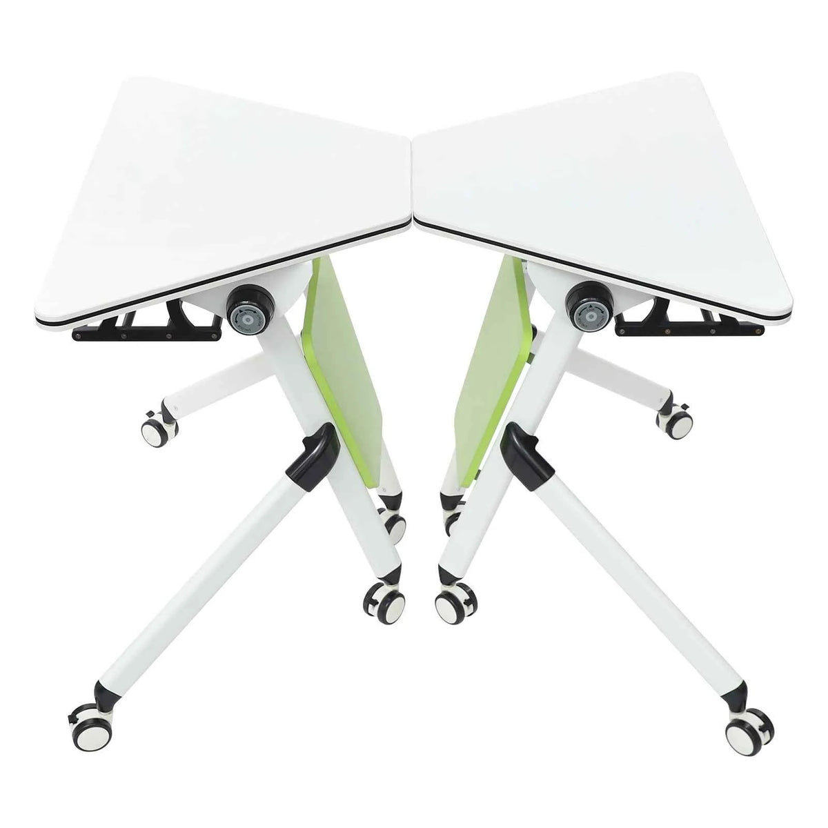 Meeting Room Table with Wheels. Modern Modular Folding Conference Table 31.5*19.69*29.53 Inch Used in Offices, Small Studios, Training Rooms, Schools