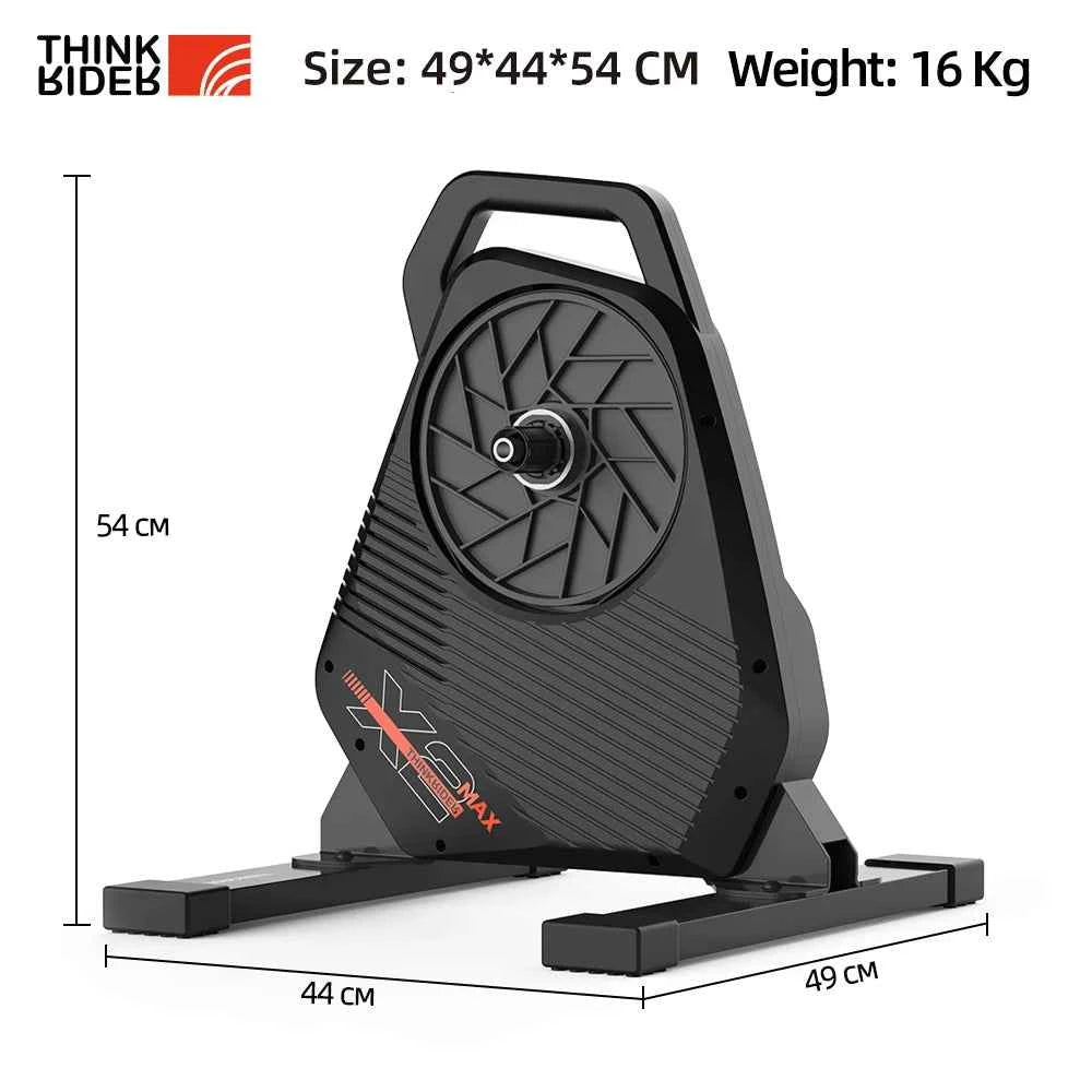 New ThinkRider X2Max Smart Bike Trainer. MTB Road Bicycle home trainer Built-in Power Meter