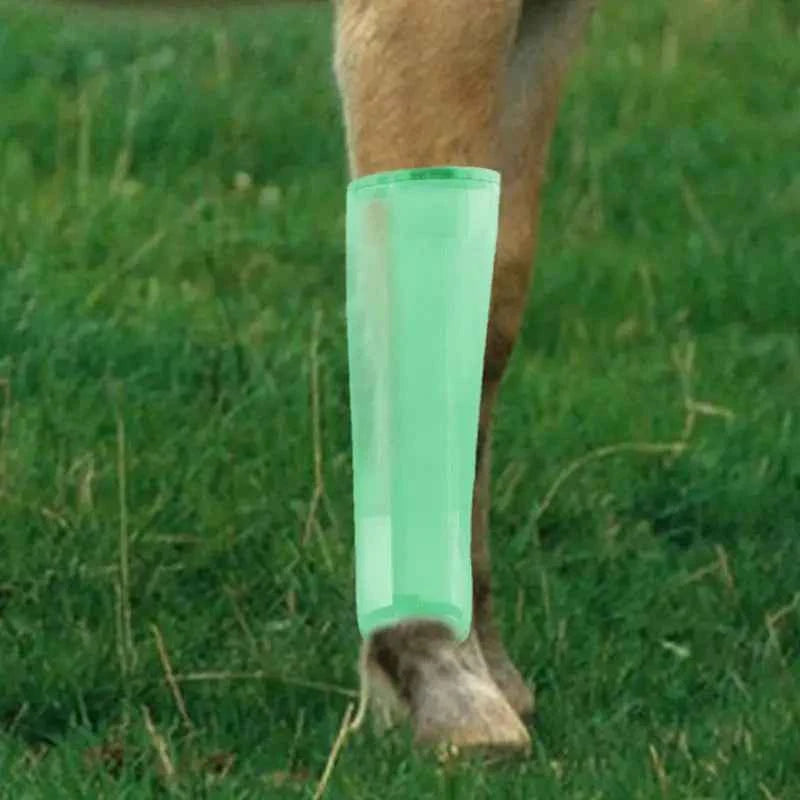 Fly Boots For Horses, Set Of 4 PCS. Reusable For Horses with  Breathable Design. Horse Boots Fly Leggings For Equine
