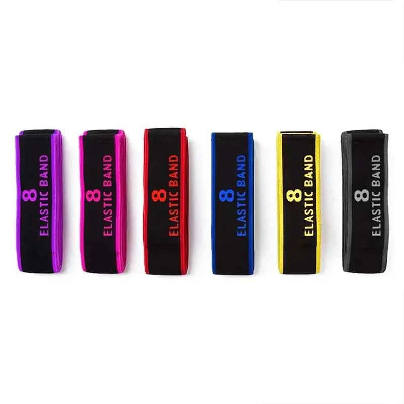 8/10 Sections of Resistance Band.  for Yoga, Stretching, Pilates, Fitness.  Elastic Stretch Training Tension Belt