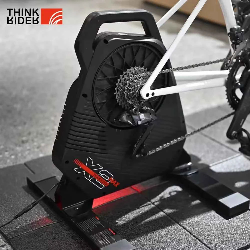 New ThinkRider X2Max Smart Bike Trainer. MTB Road Bicycle home trainer Built-in Power Meter
