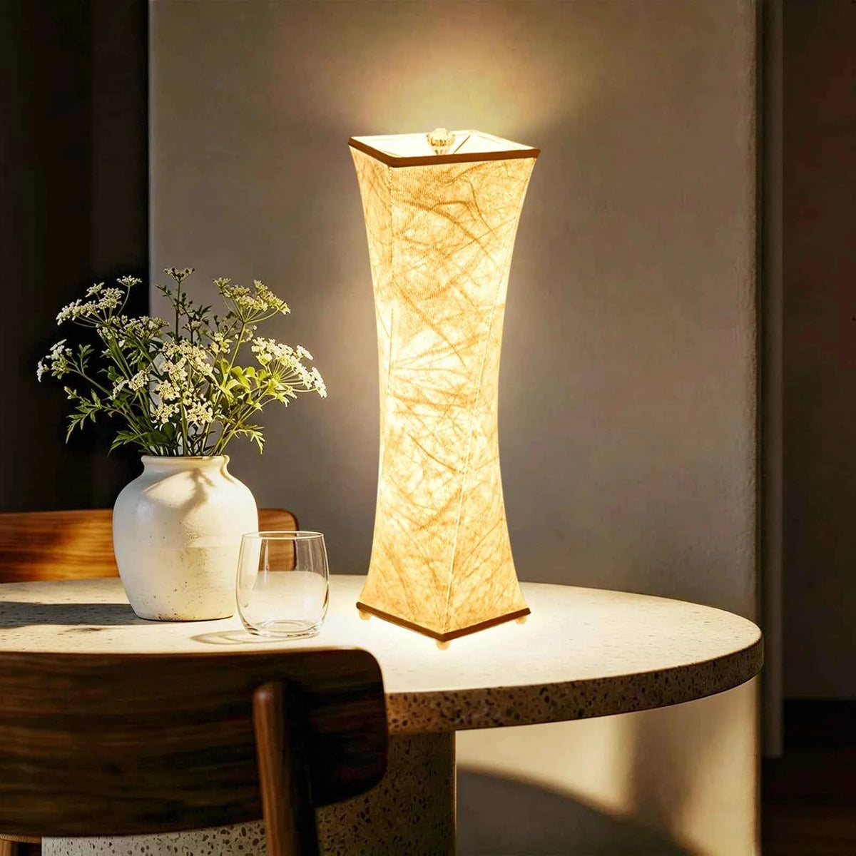 Trinova Table Lamp Set of 2 with 3 Color Temperatures, Modern Lamps.
