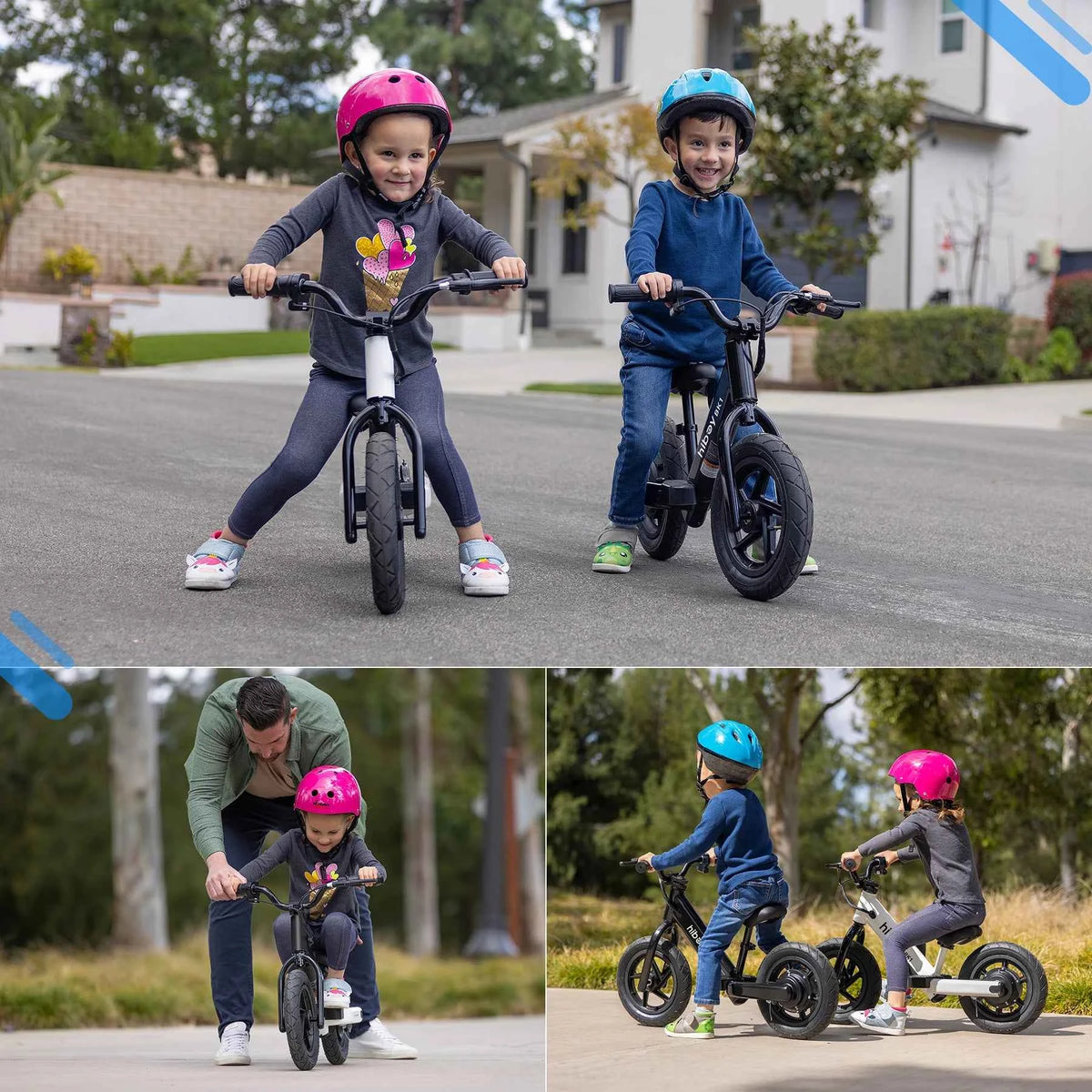 Hiboy BK1 Kids Electric Balance Bike with 12 Inch Tire, 5.6/9mph Speed, Adjustable Seat, 4.9 Miles Range for Ages 3-5