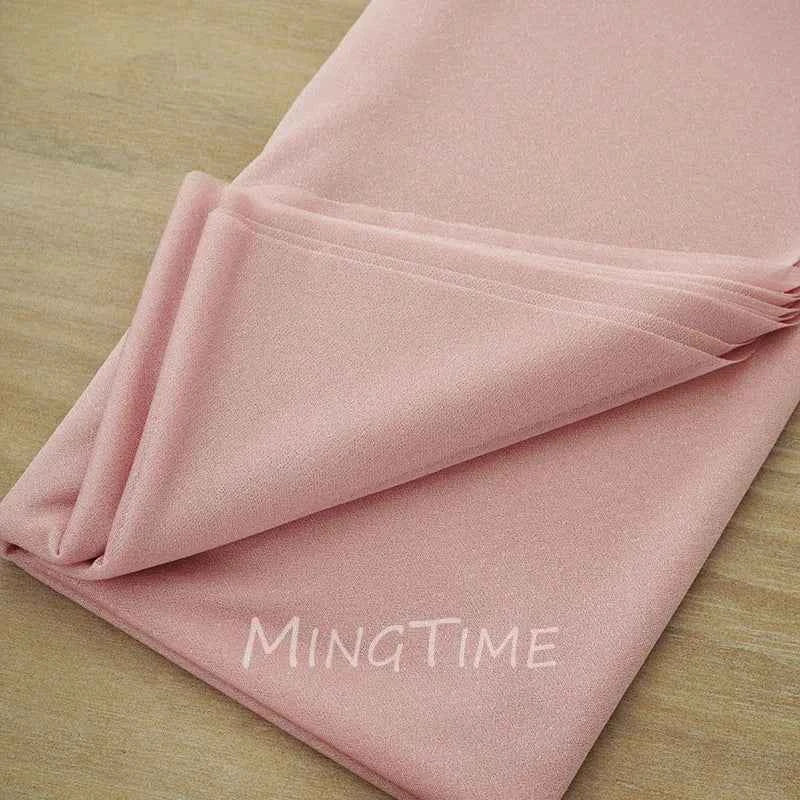 Soft Table Runner, Blush Dust Pink Gauze Rustic, For any Occasion. Dinning Ornament Decoration
