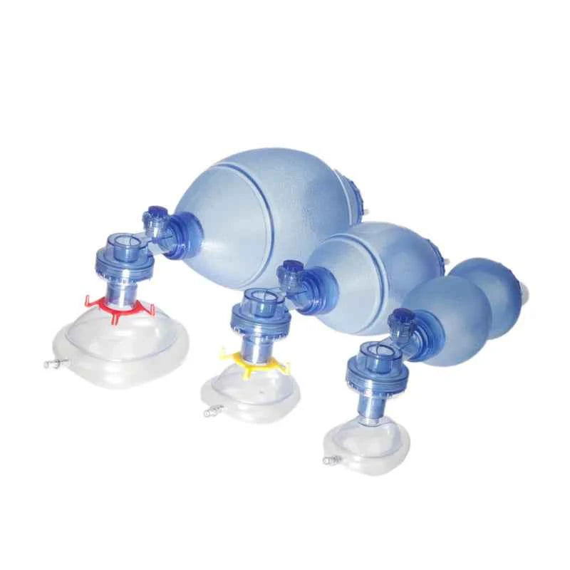 First Aid Manual PVC Adult/Child/Infant Resuscitation Ambu Bags 2000ml/1600ml Reservoir Bag Emergency Self-help Rescue Tool