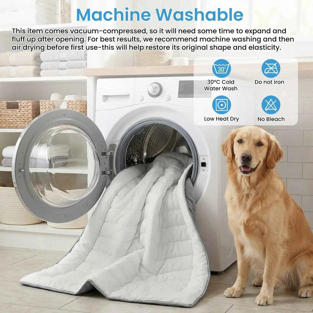 Non-Slip Washable Pet Cooling Mat Blanket,