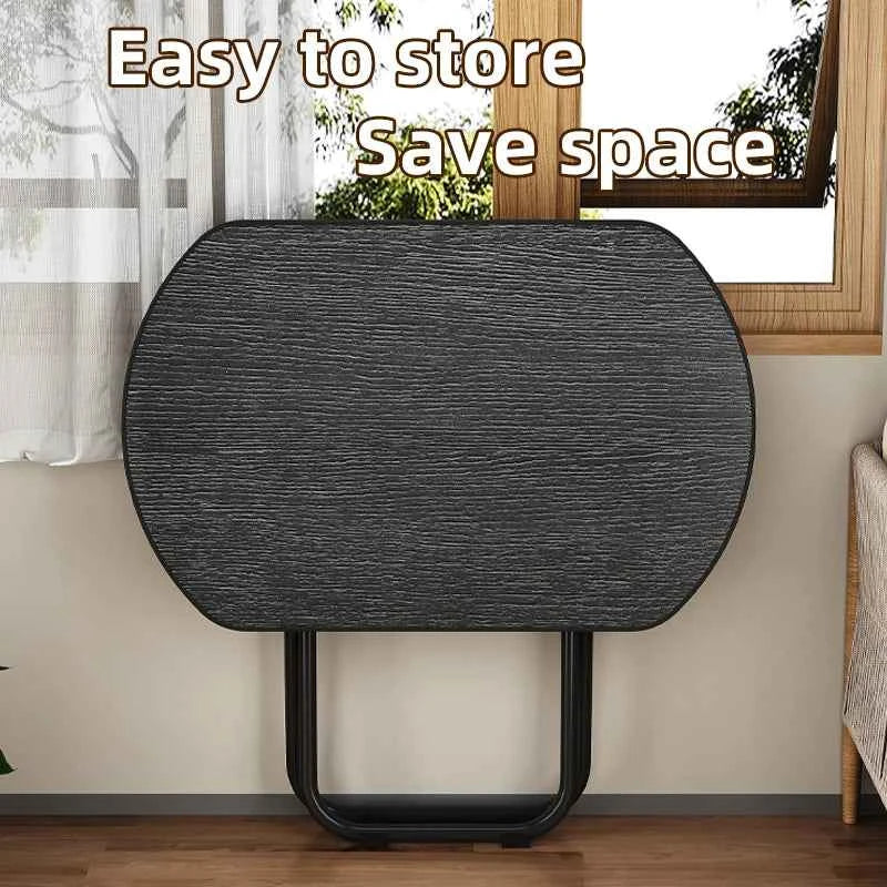 Stable Tray Table With No Assembly Required,  Foldable Snack Tables For Bed/Sofa/ Living Room