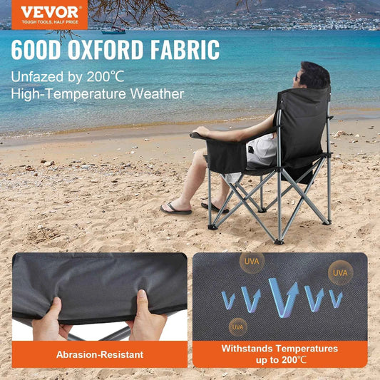 SucceBuy Outdoor Portable Chair 350lbs High Load. Ultralight Folding Chair.