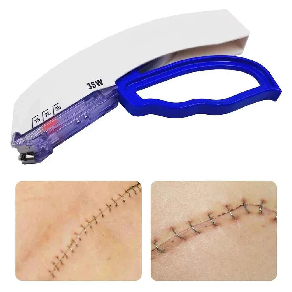 Professional Stainless Steel Skin Stitching Machine.  Disposable 35W Surgery Skin Stapler. Suture Stapler. Emergency Kit Tools