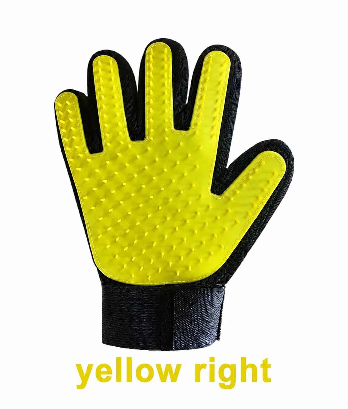 Pet Hair Glove  For Grooming, Cleaning, And Massage