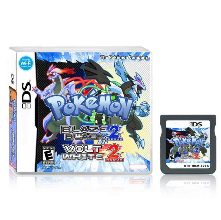 Pokemon. Series NDS Game Cartridge, Video Game. Console Primeval Black 2 Moemon White2, Black2 Gifts Toys