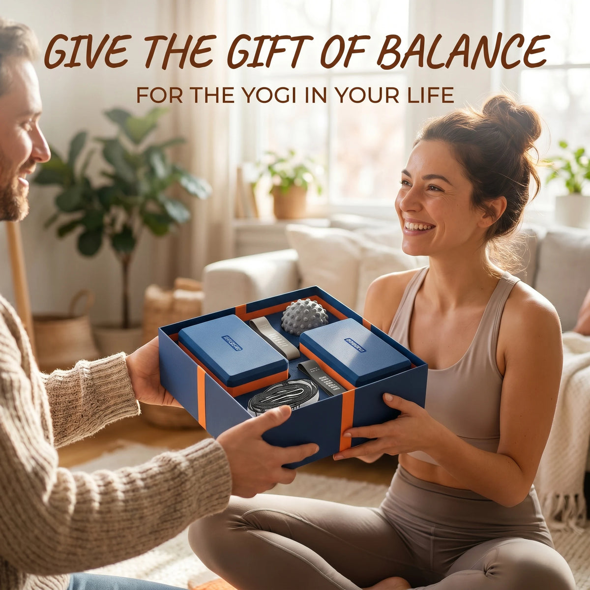 HAPBEAR  Yoga Blocks - Made from High-Density Foam, Lightweight, Supportive, And Odor-Free - Essential Yoga Gear for Women or Men, Gym