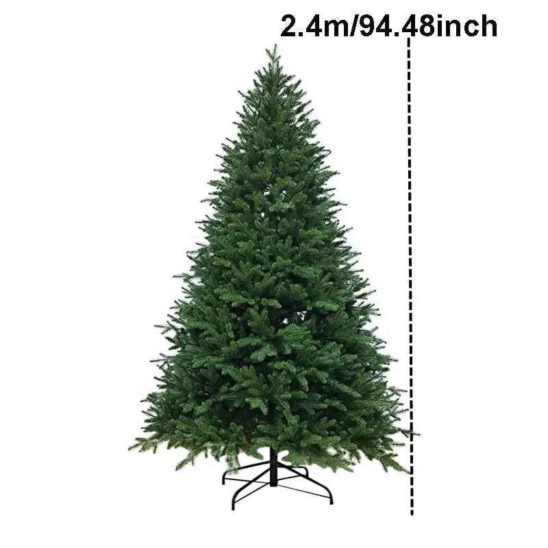 2.1/2.4/3m Christmas Tree Decoration Set Large DIY Christmas Ornaments For Trees Holiday Party Home Decor Hanging Drop Shipping