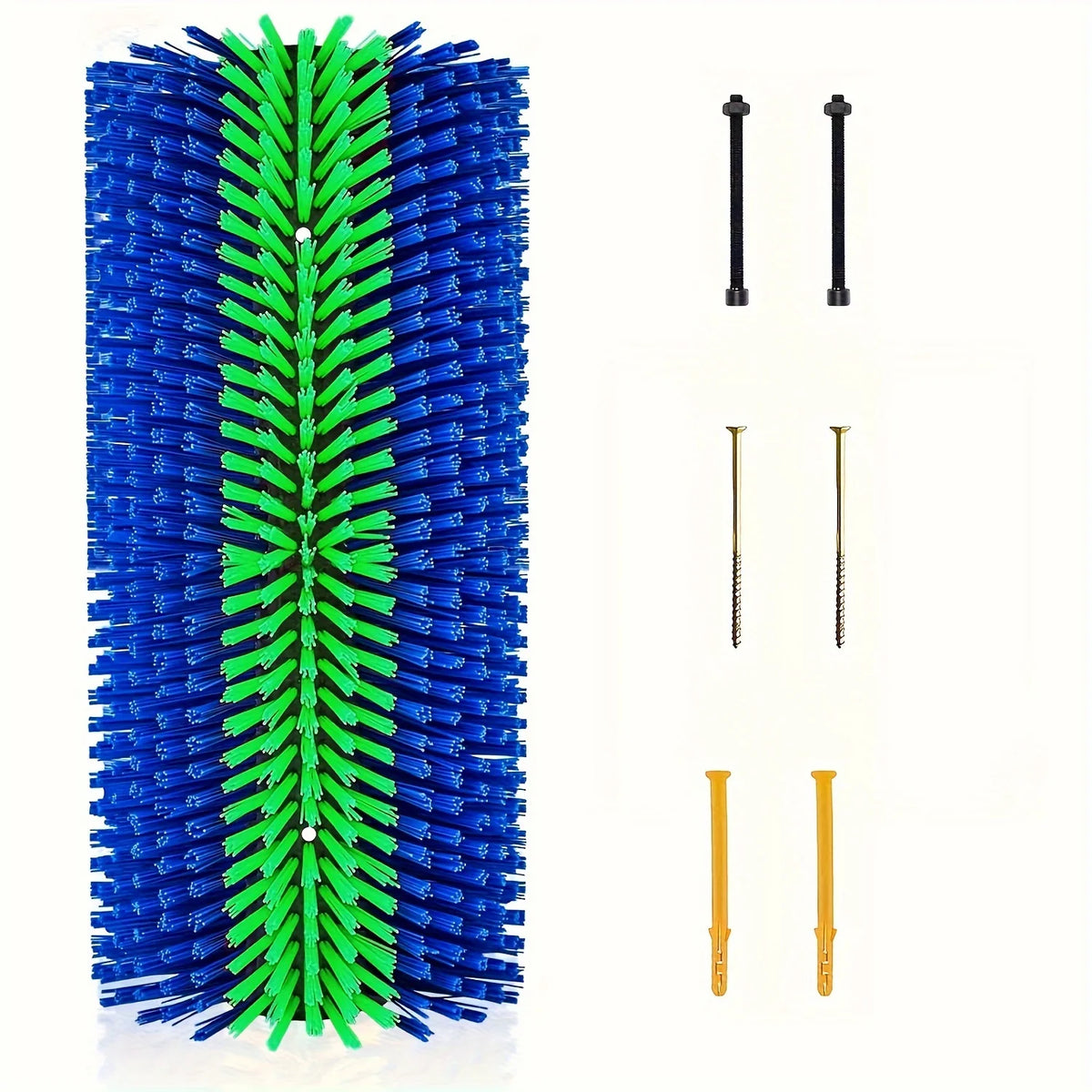 Livestock Scratching Brush - Horse  or Cows Brushes for Grooming and Itch Relief. Equine, Cattle, Goat, Sheep, & Pig Massage Brushes