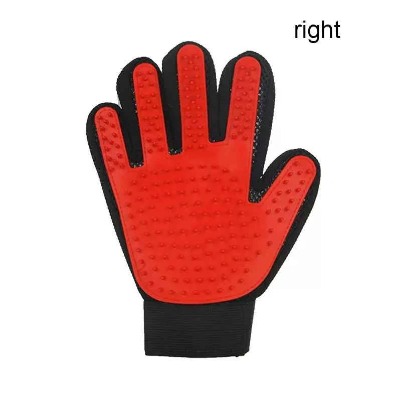 Pet Hair Glove  For Grooming, Cleaning, And Massage