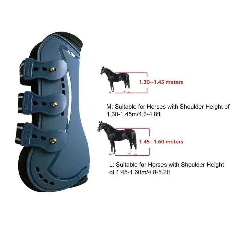 Sport Boots For Horses. Horse Leg Protectors. Breathable Front Leg Guard. Shock-Absorbing Sport Boots. Horse Leg Wraps
