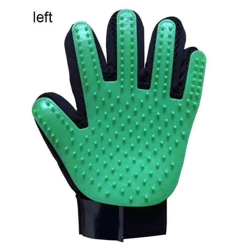 Pet Hair Glove  For Grooming, Cleaning, And Massage
