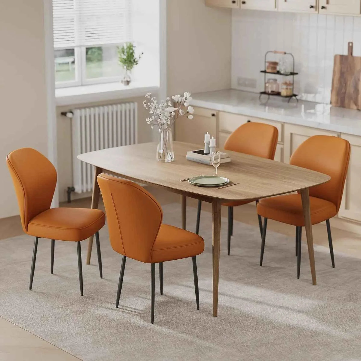 2 Dining Room Chairs. Chairs are  Light Luxury