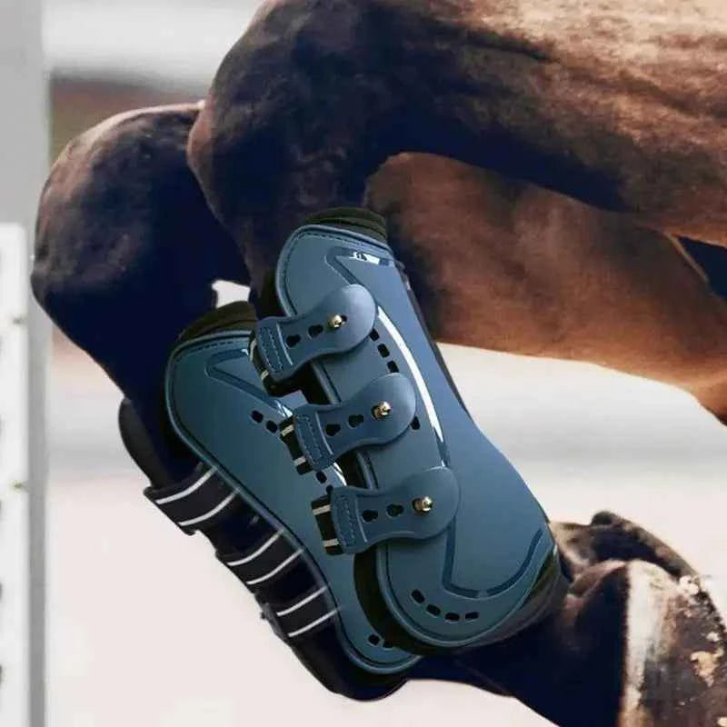 Sport Boots For Horses. Horse Leg Protectors. Breathable Front Leg Guard. Shock-Absorbing Sport Boots. Horse Leg Wraps