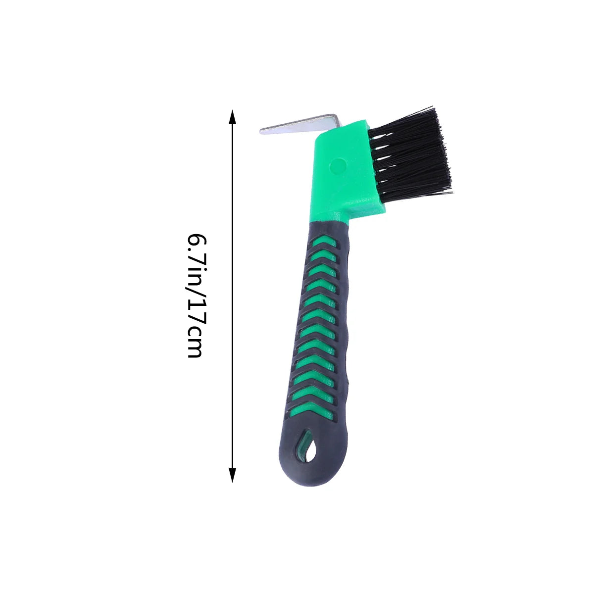 1PC Hoof Stainless Steel Brush. Handle Horse Grooming Tools. Cleaning Anti Rust Practical Horse Hoof