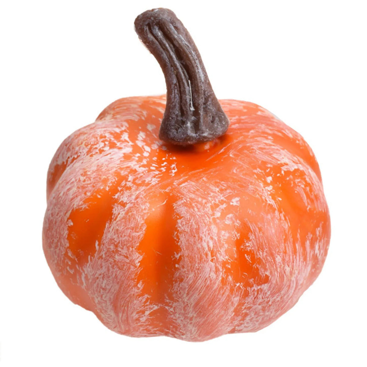 12 Pcs Faux Foam Pumpkins, Orange & Yellow Artificial Pumpkins
