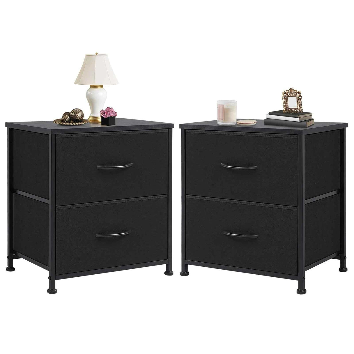 JHK Nightstand. 2  Drawers