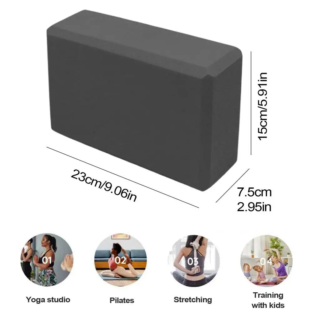 Pilates Block 2x Workout Blocks. Wedge Stretcher,  For Balance, Slip-Resistant Workout Tools For Yoga, Gym, Beginners Handstand