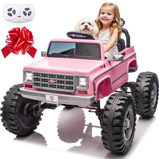 Licensed Chevrolet Cheyenne 24V Ride on Car. 4X200W Motor Remote Control. Decoration Streamer. 24 Volt Ride on Toys for Kids