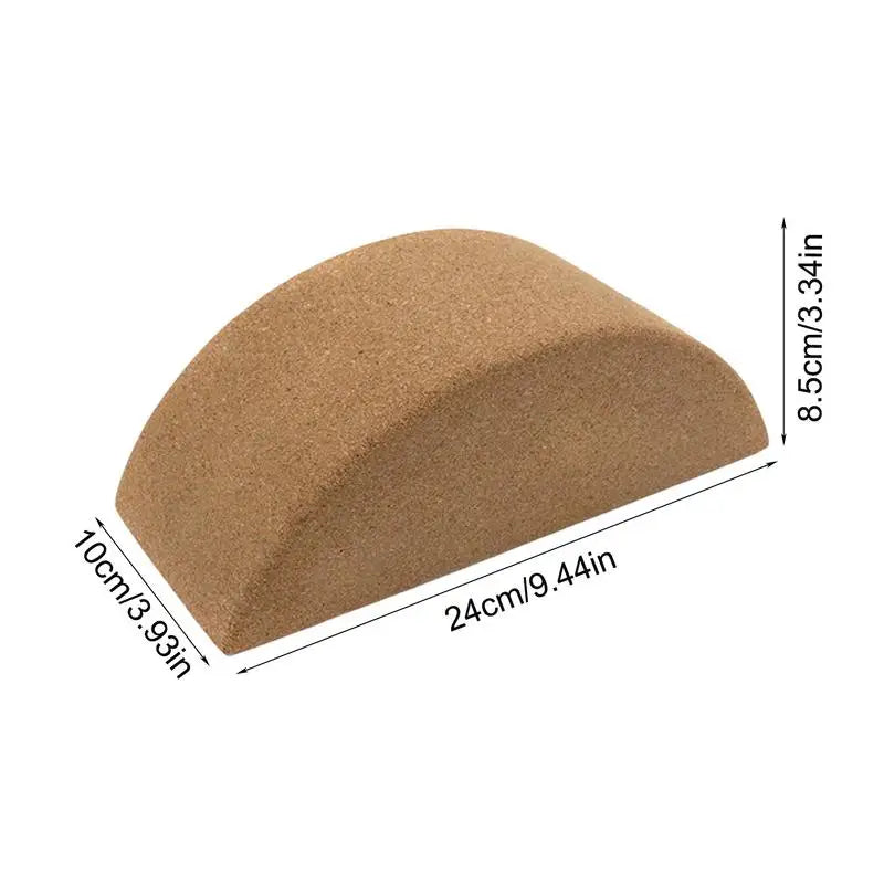 Yoga Exercise Bricks, Natural Cork. Dance Training Yoga Bricks. Indoor or Outdoor Sports Training.  Cork Blocks