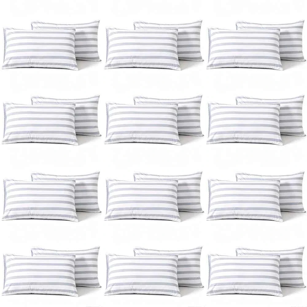 12 pair/24 pieces printed pillowcases set