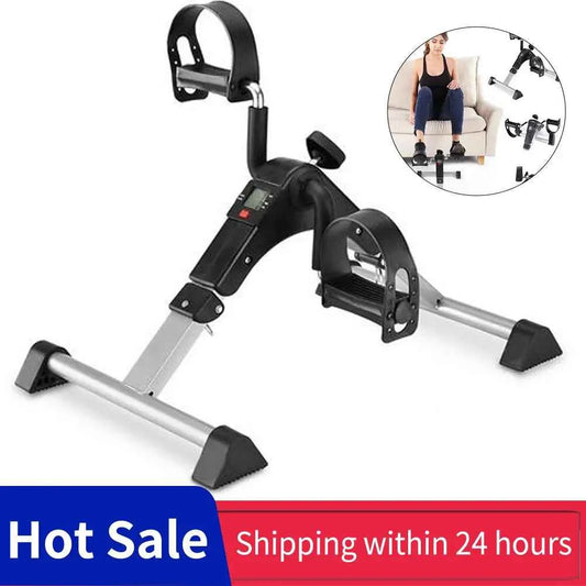 Exercise Bike with Adjustable Resistance With LCD.  For the Elderly and for Rehabilitation. It is a Bicycle Hand and Leg Trainer